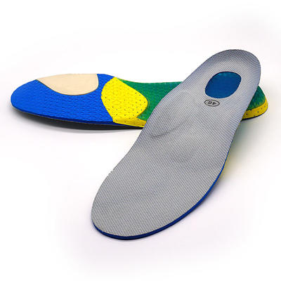 Multifunctional Athletic anti fatigue shock absorber running insoles Ideastep