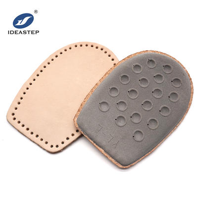 Genuine leather latex foam cushioned orthopedic heel lifts Ideastep #574-8