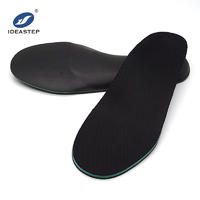 Rubber cork insoles arch support wear resistant Ideastep KO1017#