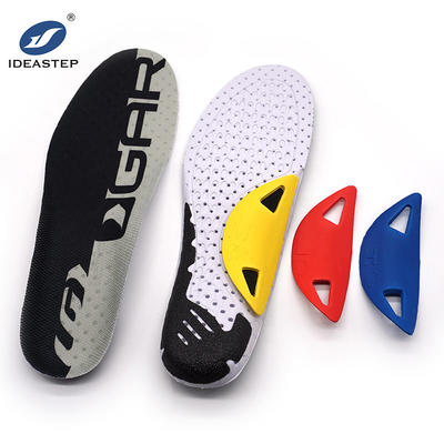 cycling shoe insoles adjustable foot arch pads fitting racing Ideastep KS7765#