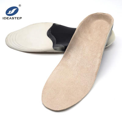 3/4 plastic shell arch support with deep heel cup PU insole Ideastep KO11320